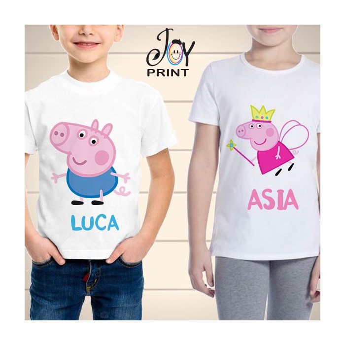 T Shirt bambino peppa pig