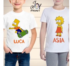 T Shirt bambino Simpson