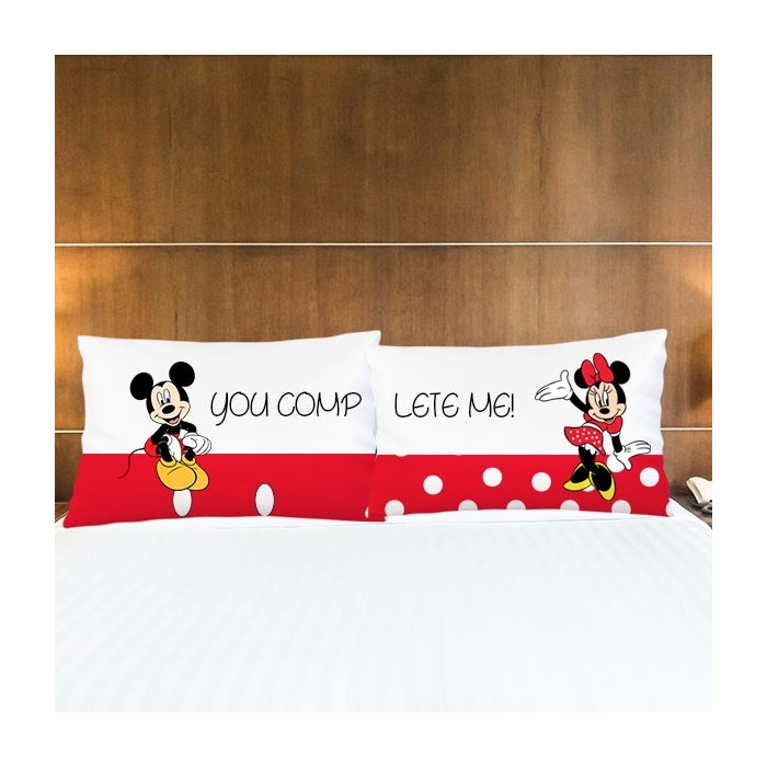 Coppia di federe Love Topolino