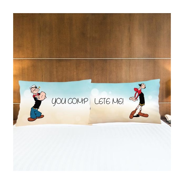 Coppia di federe Love Popeye