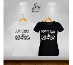 T-shirt Wedding Futura Sposa