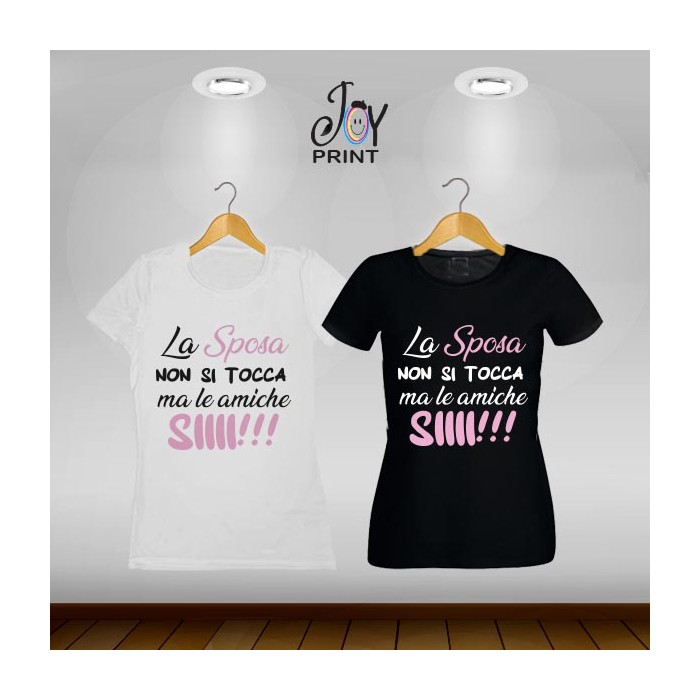 T-shirt Wedding Amiche Belle