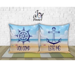 Coppia di cuscini  Personalizzati Love SEA