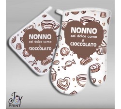 Set Presina e Guantone chocolate