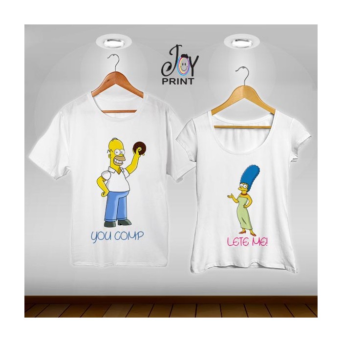 Coppia di tshirt Simpson