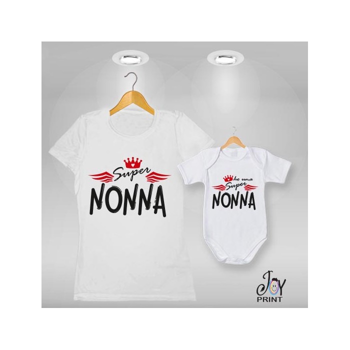 Coordinato t shirt festa dei nonni Eroi