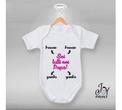 Body festa del papà Sei tutti noi - idea regalo