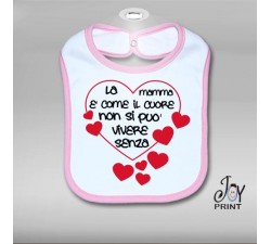 Bavaglino festa della mamma No Senza Mamma