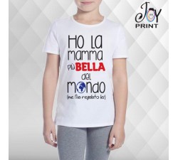 T Shirt bambino Festa della Mamma Beautiful