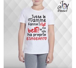 T Shirt bambino Festa della Mamma Brava Mamma