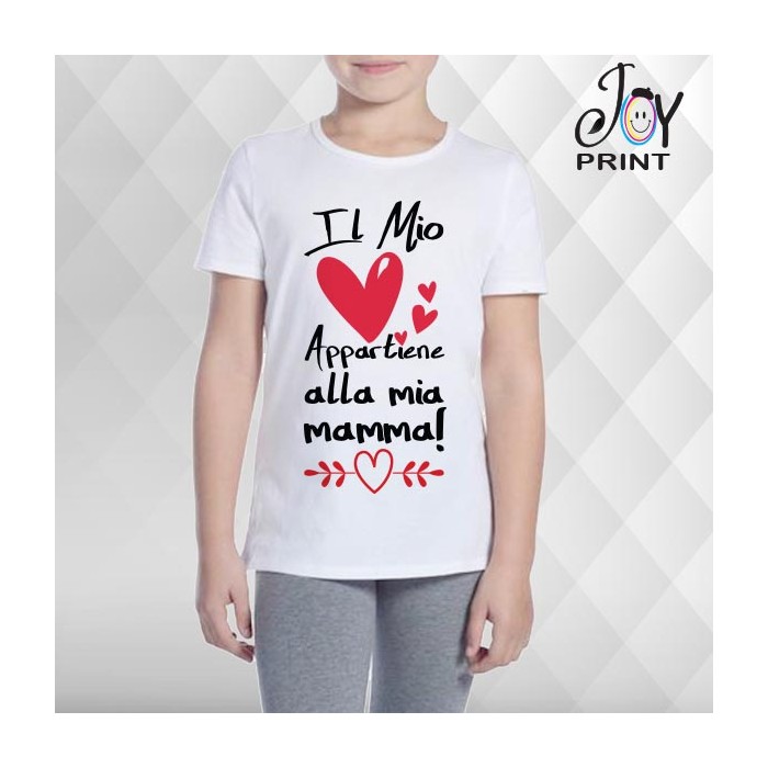T Shirt bambino Festa della Mamma Ti Appartengo