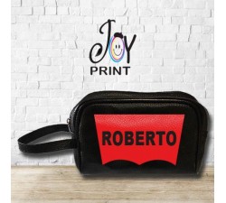 Pochette Uomo Personalizzata Con Nome Red