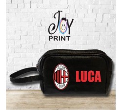 Pochette Uomo Personalizzata Con Nome Tifoso MILAN Calcio