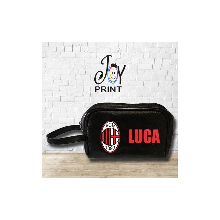 Pochette Uomo Personalizzata Con Nome Tifoso MILAN Calcio