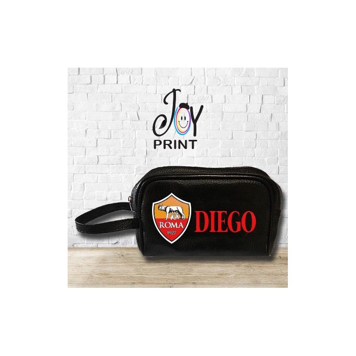 Pochette Uomo Personalizzata Con Nome Tifoso ROMA Calcio