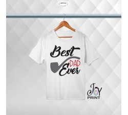 T-shirt Personalizzata festa del papà Best dad - idea regalo