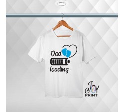 T-shirt Personalizzata festa del papà Loading - idea regalo