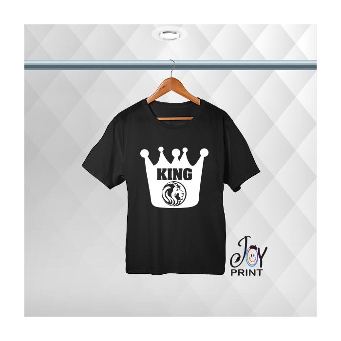 T-shirt Uomo Personalizzata Crown King