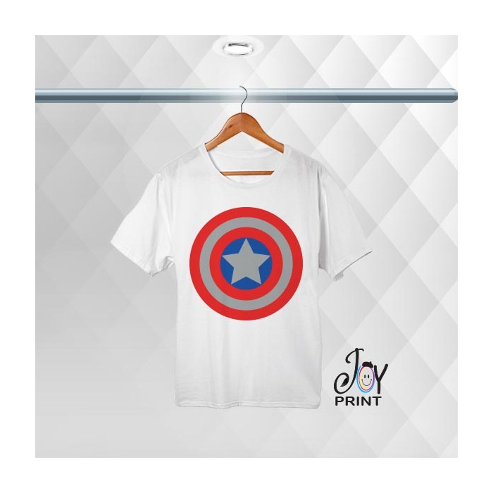 T-shirt uomo Personalizzata Capitan America