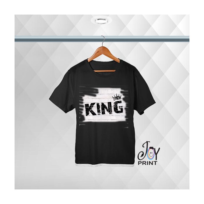 T-shirt uomo Personalizzata Murales King