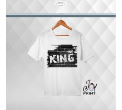 T-shirt uomo Personalizzata Murales King