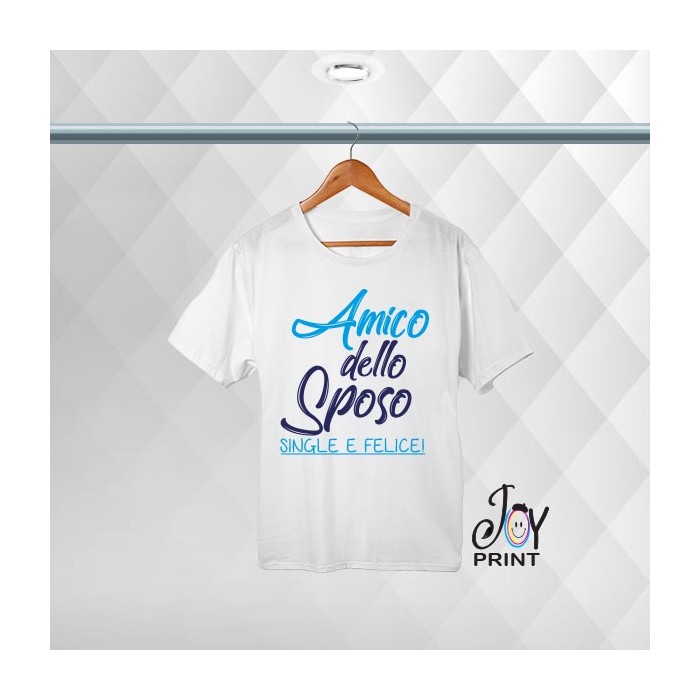 T-shirt uomo Wedding Amico dello sposo