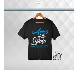 T-shirt uomo Wedding Amico dello sposo