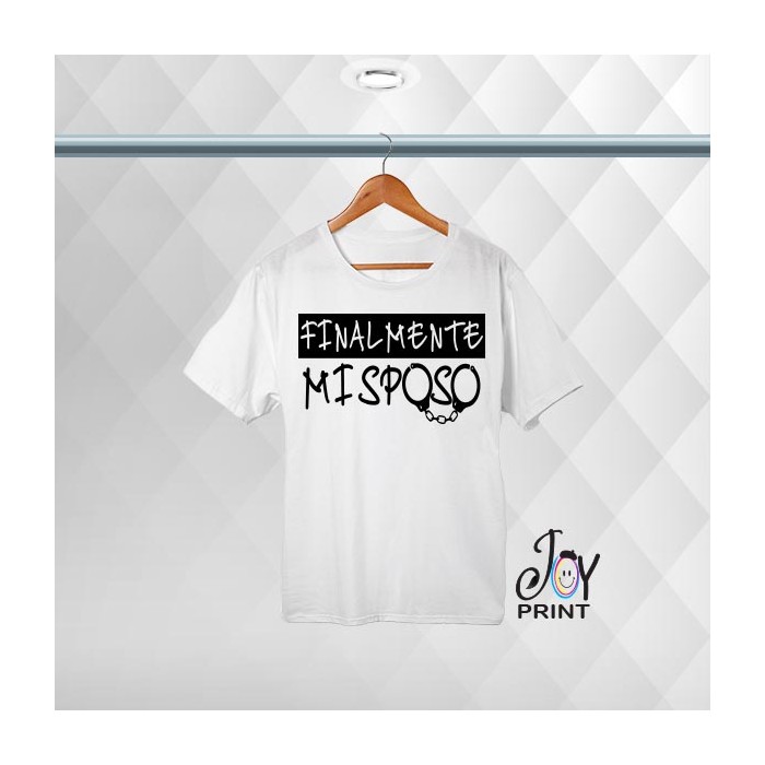 T-shirt Uomo Wedding Incastrato