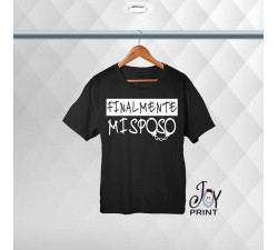 T-shirt Uomo Wedding Incastrato