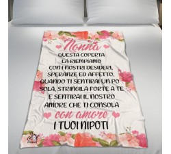 Plaid Personalizzato Festa dei Nonni Consola