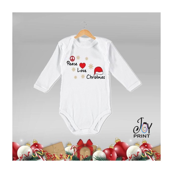 Body Neonato Personalizzato Natalizio Aria di Natale