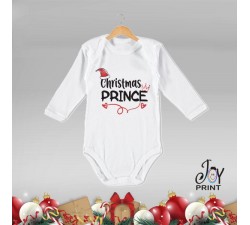 Body Neonato Personalizzato Natalizio Christmas Royals