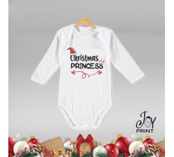 Body Neonato Personalizzato Natalizio Christmas Royals