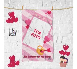 Plaid Personalizzato con Foto love CHIAVE PERFETTA