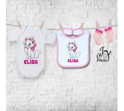 Set baby personalizzato Gattina