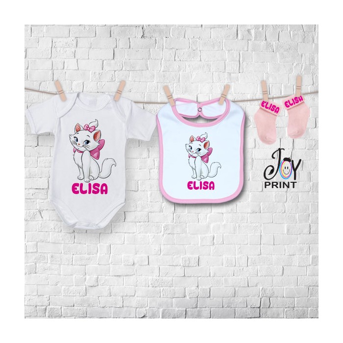 Set baby personalizzato Gattina