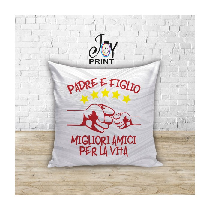 Cuscino festa del papà Migliori Amici