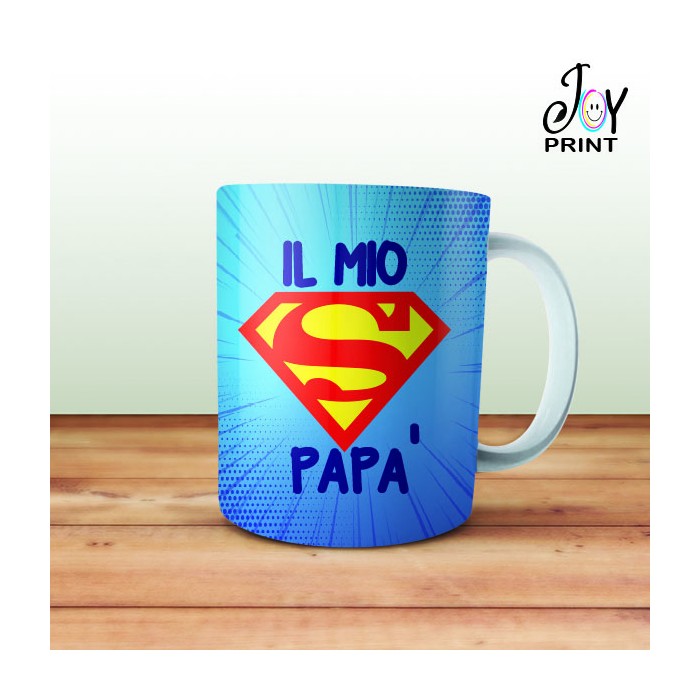 Tazza Personalizzata con Foto e Dedica - Idea Regalo Festa del Papà