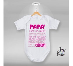 Body festa del papà Preferito - idea regalo