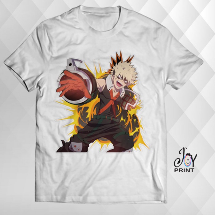 T Shirt Manga bakugou katsuki bianca