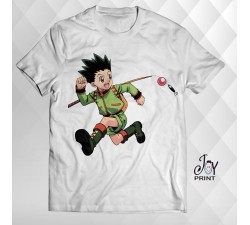 T Shirt Manga gon freecss bianca