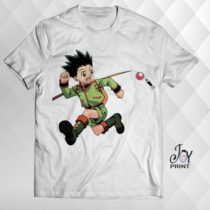 T Shirt Manga gon freecss bianca