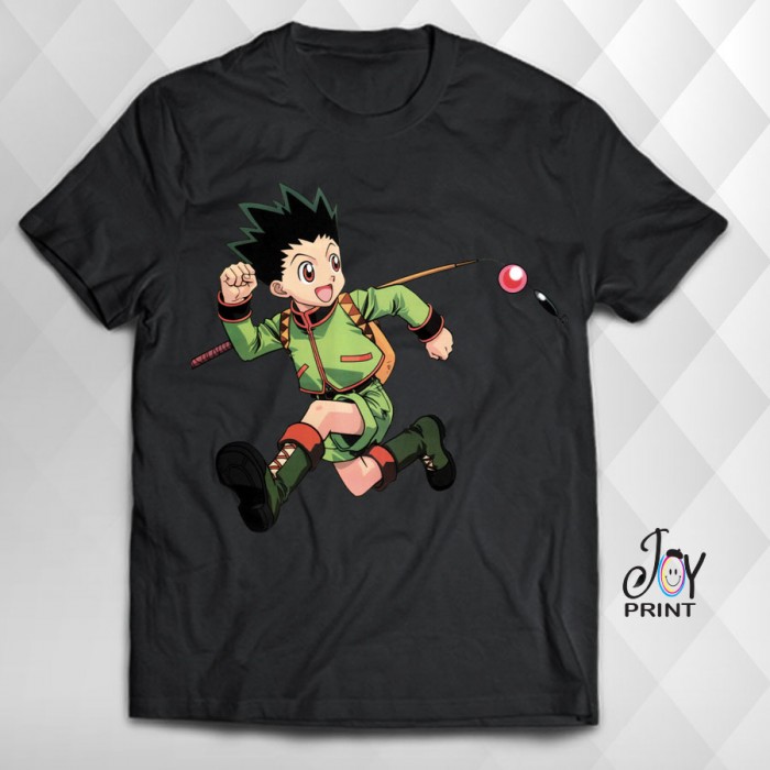 T Shirt Manga gon freecss nera