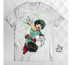 T Shirt Manga izuku midoriya bianca