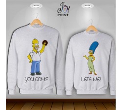 Coppia di felpe Simpson