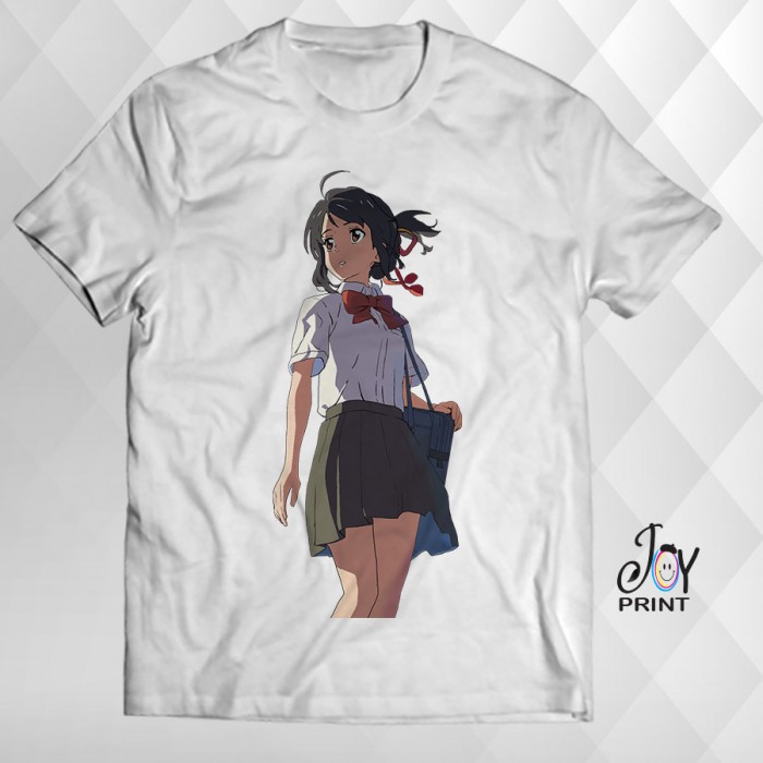 T Shirt Manga Mitshua bianca