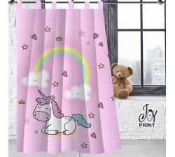 Tenda Personalizzata con fascette Unicorno