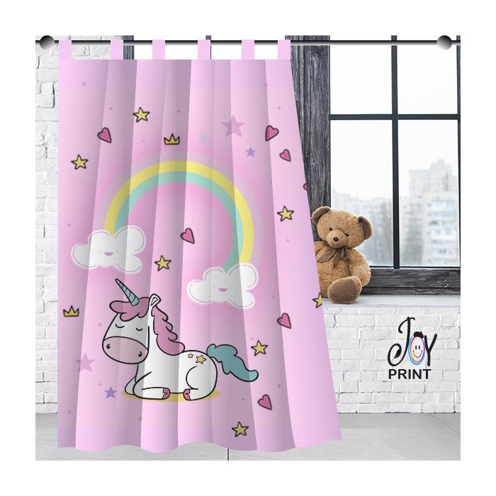 Tenda Personalizzata con fascette Unicorno