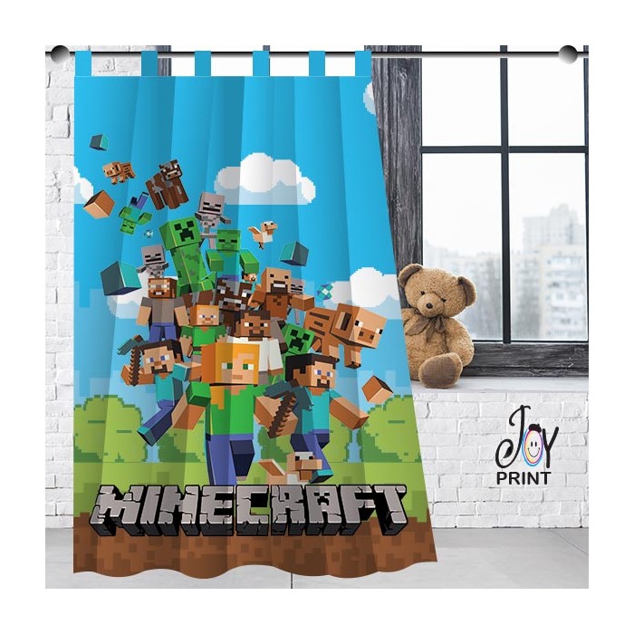 Tenda Personalizzata con fascette Minecraft