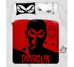 Lenzuolo con Federe Diabolik